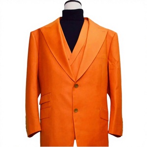 Chaqueta de Lana Personalizada OEM con Botones para Hombre, Talla Grande, para Fiestas, Uniforme a Medida para Adultos - Product Image 3