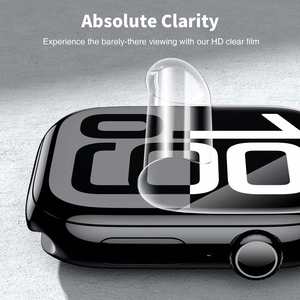 Film TPU auto-adhésif ODM pour iWatch SE 4, protecteur d'écran auto-réparateur, respirant, transparent, accessoire intelligent pour montre connectée, facile à utiliser - Product Image 2