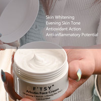 Crème Éclaircissante Visage Anti-Taches Naturelle à Marque Blanche Alpha Arbutine Acide Kojique – Kit Complet pour Peaux Noires et Foncées
