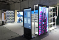 Vente en gros, nouveau design, stand modulaire en aluminium 20x20, portable, pour les salons professionnels, les expositions, les expo, les salons modernes