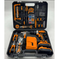 Perceuse à percussion multifonctionnelle sans fil, outil électrique 18-21V réversible, best-seller transfrontalier pour la maison