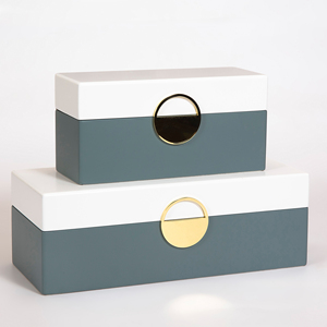 Hot Selling Wooden Jewelry Packaging Box Customizable Ring Luxury Custom Handmade logo Color Matching Lacquerware Jewelry Box