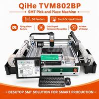 Máquina de Colocación de Componentes QiHe Stock in RU de Alta Velocidad de 2 Cabezales con Tecnología Fly Shoot para Montaje SMT SMD a 5mm de Altura