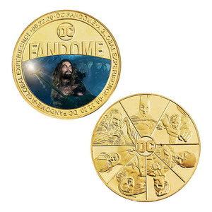 Monedas Conmemorativas de Metal de la Liga de la Justicia, Monedas de Oro de la <span class=keywords><strong>Serie</strong></span> Marvel con Temática de Películas Americanas, Regalos de Colección - Product Image 5