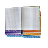 Fournitures scolaires bon marché, impression personnalisée, cahier relié 288 pages, format A5, cahier d'exercices pour le Congo