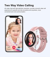 Reloj Inteligente para Niños con Videollamadas HD, Cámara, Ubicación GPS, Llamadas SOS, Tarjeta SIM, Reloj Inteligente 4G para Niños