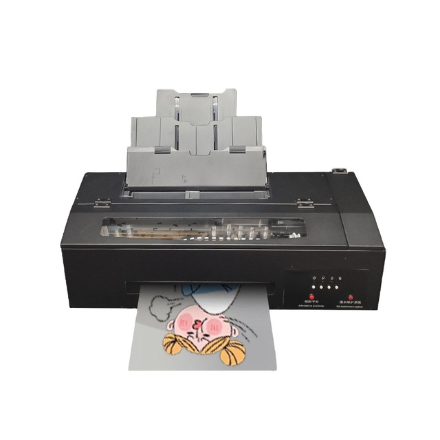 LINKO Factory Hot Popular Modified L1800 Printer 1 White 4 Colors Ink A3 PET Film DTF Printer for Printing T-shirt