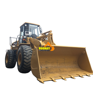 จัดส่งฟรีรถตักดินแทรคเตอร์ด้านหน้ารถตัก CAT966 966H ของแท้ Caterpillar 950H 966สภาพดีมือสอง - Product Image 6