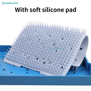 Caja de Desinfección Médica de Fábrica, Bandeja de Esterilización de Silicona para Instrumentos Oftalmológicos y Dentales, 5 Tamaños - Product Image 3