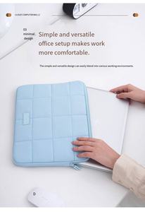 TWGZ BJB-<span class=keywords><strong>18</strong></span> Sacoche pour <span class=keywords><strong>ordinateur</strong></span> portable rectangulaire de luxe en polyester 14 <span class=keywords><strong>pouces</strong></span> 15,6 <span class=keywords><strong>pouces</strong></span> <span class=keywords><strong>Ordinateur</strong></span> portable Étudiant École Affaires Housse pour tablette - Product Image 3