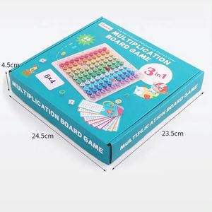 Planche informatique enseignement préscolaire éducation précoce enfants jouer <span class=keywords><strong>jeu</strong></span> de société Montessori jouet en bois Multiplication <span class=keywords><strong>jeu</strong></span> de société jouet - Product Image 4