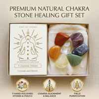 Ensemble de Pierres de Guérison en Améthyste Naturelle, Pierres Précieuses en Forme de Boule, Pochette pour Cartes, Coffret Cadeau Personnalisé pour Yoga, Divination, Cadeau de Mariage
