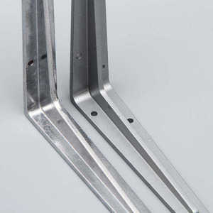 Soportes de estante de pulverización de plástico de colores al por mayor Soporte de estante de metal resistente Soporte decorativo de hierro en L <span class=keywords><strong>para</strong></span> estantes de madera - Product Image 5