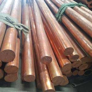 C11000 Copper Rod Copper <b>Bar</b> Round Copper <b>Bar</b> for Machining Electrical Components and Industrial Parts - Product Image 1