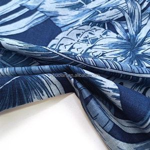 Tela de <span class=keywords><strong>Lino</strong></span> y Algodón Estampada a Rayas, Material para Vestidos, Buen Precio - Product Image 5
