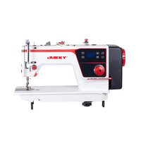 Machine à coudre industrielle à point droit JUKKY 9809 à commande numérique, plateforme plate, complète avec fonction de coupe de fil automatique