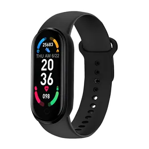 Trending products 2021 pulsera reloj m6 band m6 bracelet smart band pack banda inteligente M6 smartwatch