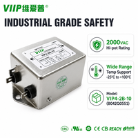 Filtre de ligne électrique CA VIP4-2B-10 VIIP 220V 6A monophasé anti-interférences RFI pour onduleurs solaires et équipements énergétiques