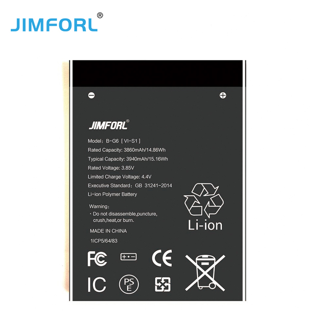3860mAh B-G6 Battery for Vivo S1 Full Capacity Lithium-Ion Rechargeable Mobile Phone Battery Good Quality OEM Supply