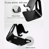 2026 Support de Téléphone et Tablette de Bureau en Alliage d'Aluminium, Réglable, Prix Usine, Vente Chaude sur Amazon