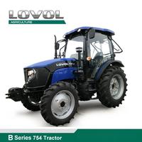 Obral Traktor Foton Lovol untuk Pertanian 75hp Mini Traktor 4wd 4X4