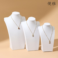 Support de présentation haut de gamme pour collier, modèle de présentation pour peau claire, accessoire suspendu, chaîne de clavicule, accessoire de présentation