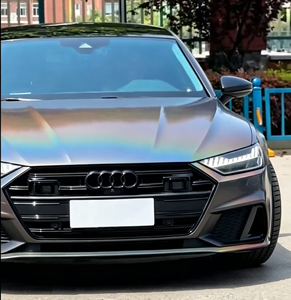 Luxury Laser gray Matte High Gloss Color Changing Self-Healing PET 6.5mil Full Vehicle Wrap vinyl Car Body sticker Film - Product Image 1