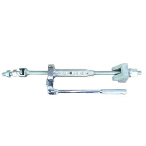 Clé à cliquet pour tuyaux avec poignée longue en acier, légère, pour diverses applications de construction - Product Image 1