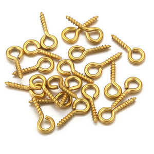 Pernos de ojo de acero inoxidable duraderos, ganchos, <span class=keywords><strong>ojales</strong></span>, cierres roscados <span class=keywords><strong>para</strong></span> accesorios de fabricación de joyas - Product Image 5