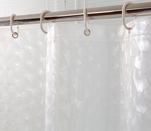 <span class=keywords><strong>Rideau</strong></span> de <span class=keywords><strong>douche</strong></span> Transparent étanche avec strass blancs, <span class=keywords><strong>nid</strong></span> <span class=keywords><strong>d</strong></span>'<span class=keywords><strong>abeille</strong></span>, doublure simple - Product Image 6