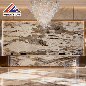 Lastra di Marmo Artistico Raro Wenlei Luxury con Effetto Inchiostro Naturale, Intarsio a Idrogetto, per Cucina Esterna, Sala da Pranzo, Villa di Lusso - Product Image 6