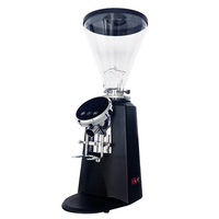 Macinacaffè Elettrico Commerciale 800W, Macinacaffè Professionale per Espresso, Capacità 1.5L con Schermo Touch Digitale