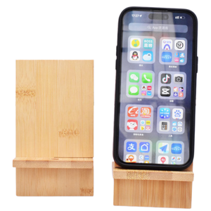 Soporte de Madera para Teléfono Móvil y Tablet <span class=keywords><strong>VIP</strong></span> de Oficina, Soporte Creativo de Bambú para Exhibición de Teléfonos Móviles - Product Image 2