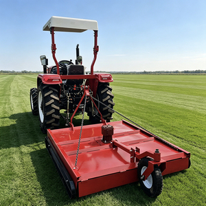 Mini tracteur à moteur sur roues, tondeuse à gazon, équipement polyvalent pour la coupe de l'herbe dans les jardins, les fermes, les prairies et les champs agricoles - Product Image 2