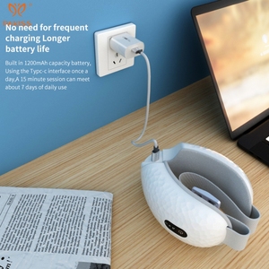 Dispositivo Inalámbrico para el Cuidado de los Ojos PAKISS – Recargable de 1200 mAh, Tela de Proteína para la Piel, Masaje 3D con Bolsas de Aire para la Fatiga Ocular y las Ojeras - Product Image 6