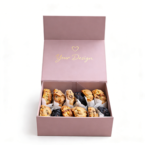 Luxury <b>Cookie</b> Packaging <b>Box</b> Magnetic Foldable Rigid Paper Gift <b>Box</b> for Biscuit - Product Image 3