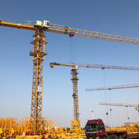XCMG machine de grue de XGT6015-8S de construction de grue à tour de 8 tonnes pour le levage de construction