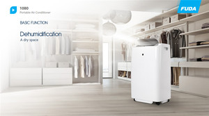 Climatiseur portable électrique 9000 BTU, refroidissement et chauffage, usage domestique, avec télécommande WIFI - Product Image 3