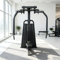 Machine professionnelle de musculation pectorale (fly) et dorsale (fly des épaules arrière) avec pile de poids, équipement commercial