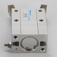 Doigts de préhension pneumatiques à double effet en alliage d'aluminium HFY10/HFY16/HFY20/HFY25/HFY32 pour manipulateur robotique