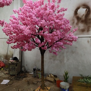 Grande <span class=keywords><strong>Albero</strong></span> di Ciliegio Artificiale Sakura per Decorazione <span class=keywords><strong>Giardino</strong></span> - Product Image 6