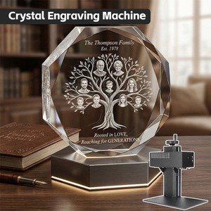 <span class=keywords><strong>3D</strong></span>-Kristallkugel-Innengravurmaschine für Kristallkugel-Geschenkeläden UV-Lasermarkiermaschine für Glas und Kristall - Product Image 6
