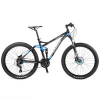 Vélo de montagne en alliage d'aluminium en promotion / Vélo de montagne 21 vitesses / Vélo de montagne avec fourche à suspension
