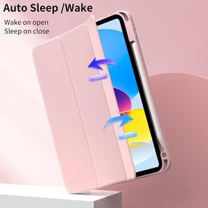 Funda Compatible con Apple iPad 11 2025, Funda Protectora Minimalista de Acrílico con Triple Pliegue, Funda Antigolpes para Tablet - Product Image 3