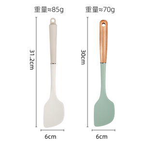 Silicone Spatula Non Stick High Temperature Resistant Cooking Utensil For Frying Pan Stirring Scraping - Product Image 3