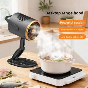 <span class=keywords><strong>Hotte</strong></span> <span class=keywords><strong>de</strong></span> <span class=keywords><strong>cuisine</strong></span> <span class=keywords><strong>de</strong></span> table portable, purificateur d'air, forte aspiration, pour <span class=keywords><strong>cuisine</strong></span>, hot pot, barbecue, camping, mini <span class=keywords><strong>hotte</strong></span> aspirante intelligente USB - Product Image 5