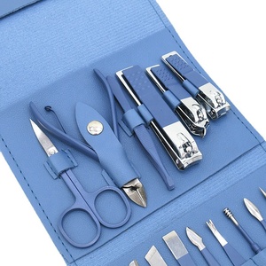 <span class=keywords><strong>Set</strong></span> Manicure <span class=keywords><strong>Professionale</strong></span> di Alta Qualità in Acciaio Inox con Etichetta Privata, Kit 4/12/16 Pezzi con Tronchesine e Accessori per Nail Art - Product Image 3