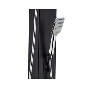 40L negro cuadrado multifuncional al aire libre jardín playa junto a la <span class=keywords><strong>piscina</strong></span> columna de ducha Solar 60C Unidad de ducha de patio trasero - Product Image 4