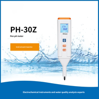 pH-mètre de type stylo PH-30Z (conique) adapté à l'aquaculture, aux sources chaudes, à la pâtisserie, aux piscines, au traitement de l'eau et à l'enseignement
