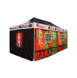 Tuoye toptan ucuz fabrika reklam 10ft 15ft 20ft özel baskı alüminyum kolay Up Marquee Gazebo gölgelik çadır